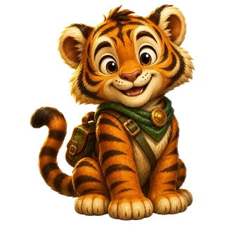 Rami the Tiger Cub companion
