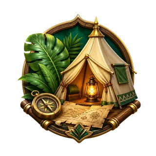 Safari Camp badge